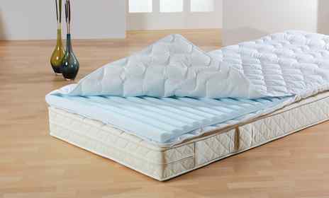 MT 5 - the ergonomic mattress topper for hotels | Hoteltextiles from Hilsenbeck