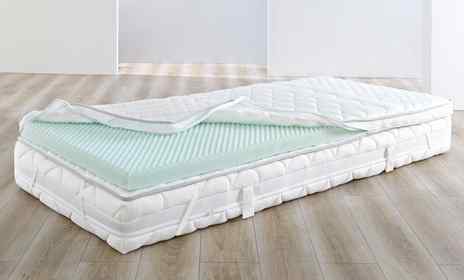 MT 9 - the mattress topper with 7 zones for optimum comfort from Hilsenbeck